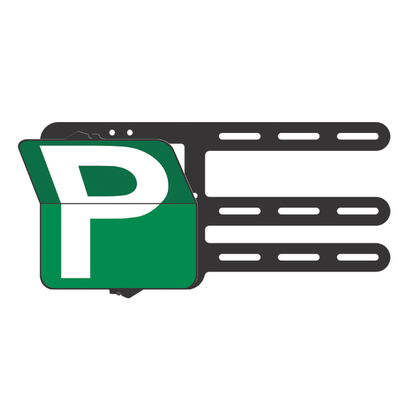 Motorbike - Green P Plate - Cliplate